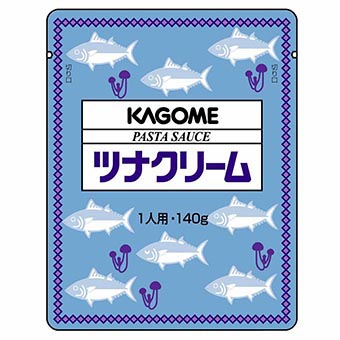 カゴメ パスタソース(ツナクリーム) 140g ×３袋【送料込】
