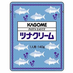 カゴメ パスタソース(ツナクリーム) 140g ×３袋【送料込】